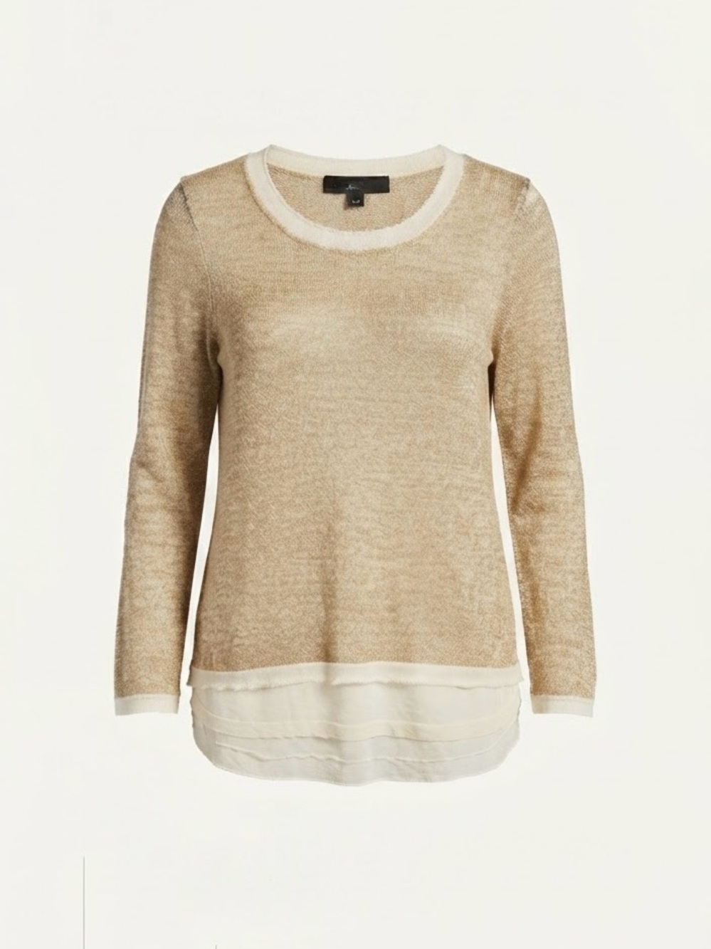 Anthropologie Easel Layered Sweater